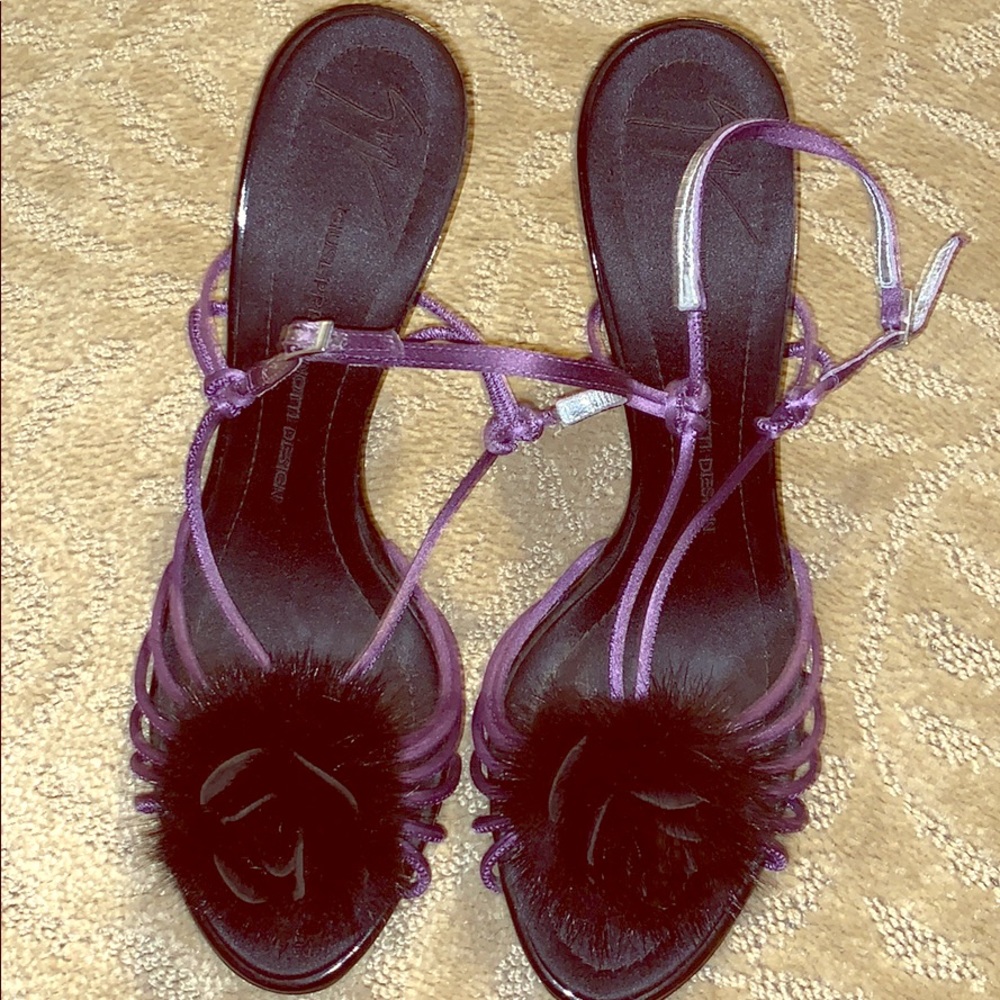 Purple heels, Giuseppe Zanotti Design
